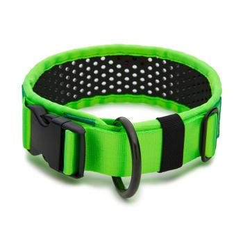 SOFTY Halsband | Länge: 50-56cm | Breite: 6,3cm | Farbe: grün/schwarz